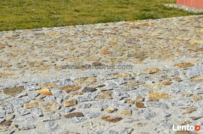 Kostka Nieregularna, Odpad Granitowy surowo łupany, Nie Sort