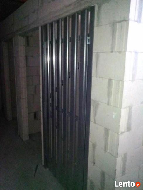 Drzwi stalowe, ocynkowane, piwniczne