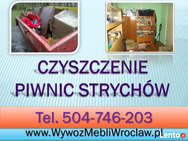 Wywóz, sprzątanie, utylizacja, strych, dom, piwnica, cena