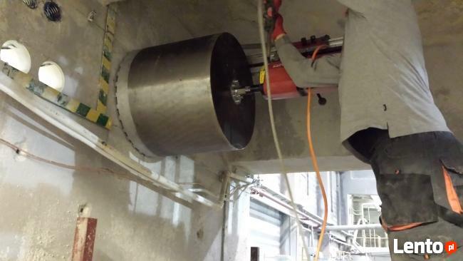 Wiercenie w betonie DIAMTAR , otwornica do betonu