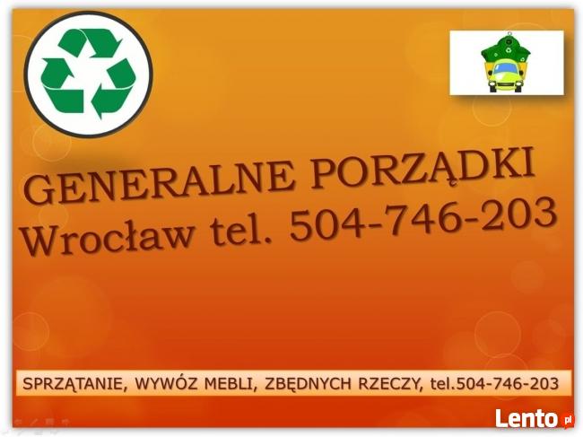 Wywóz, sprzątanie, utylizacja, strych, dom, piwnica, cena