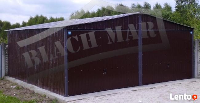 Garaż Blaszany 6x6 Dwuspadowy PRODUCENT PROFIL