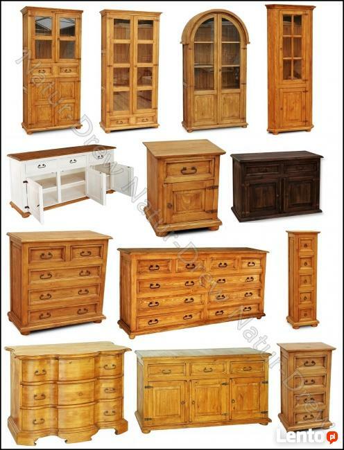 Meble stylizowane, Francuskie,przecierane,postarzane PRODUCE