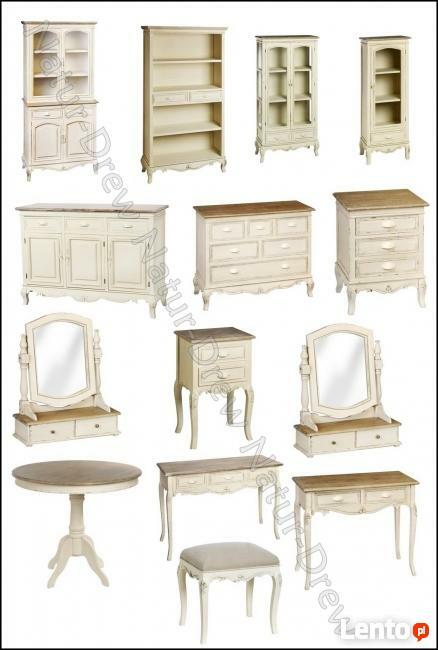 Meble stylizowane, Francuskie,przecierane,postarzane PRODUCE