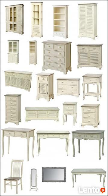 Meble stylizowane, Francuskie,przecierane,postarzane PRODUCE