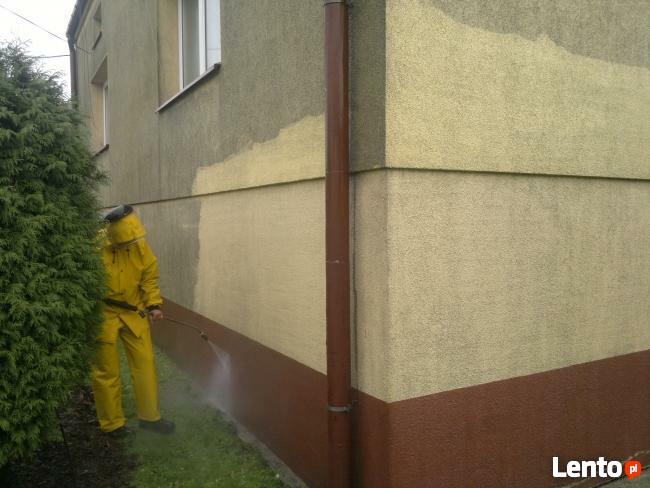 Mycie dachów.mycie kostki .mycie elewacji .