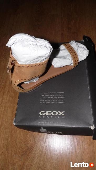 sandały GEOX- zamszowe