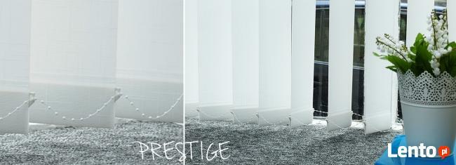 Żaluzje rolety pionowe Vertical NA WYMIAR Prestige