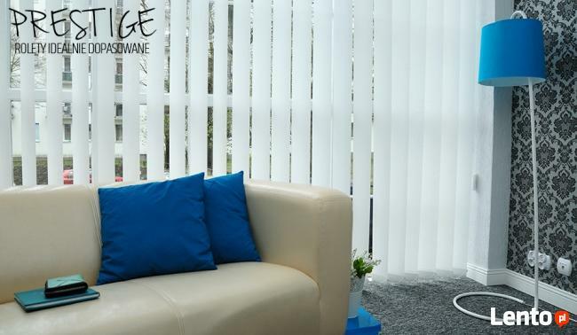 Żaluzje rolety pionowe Vertical NA WYMIAR Prestige