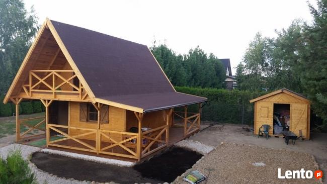 Budowa domów drewnianych szkieletowych, letniskowych