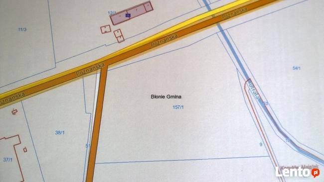 Sprzedam działkę kopytów gmina Błonie