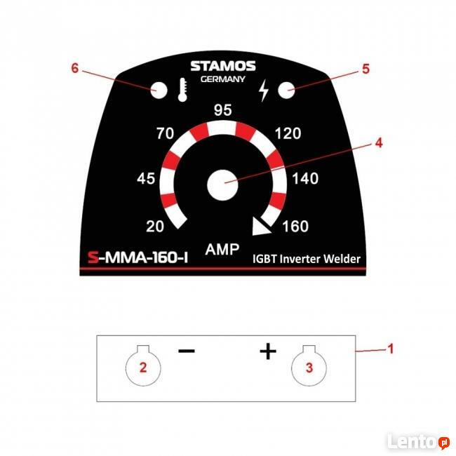 Ręczna spawarka inwertorowa IGBT 160A MMA
