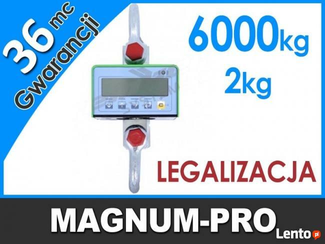 Waga hakowa 6ton legalizacja pilot