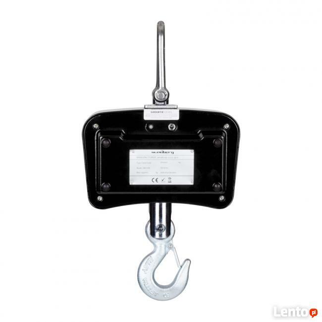 Waga hakowa 1 tona wisząca przemysłowa dźwigowa czarna