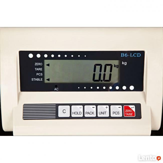 Waga palformowa 1000kg / 500g LCD