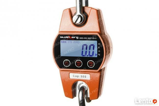 Waga hakowa magazynowa myśliwska 300kg