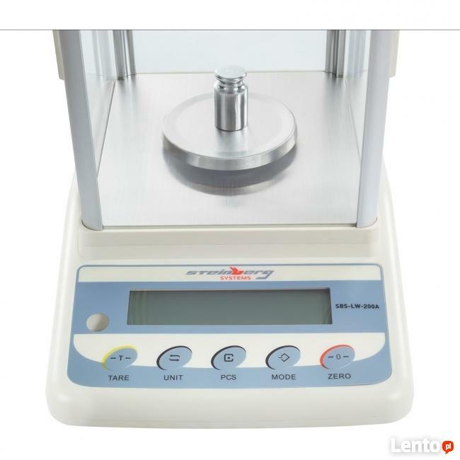 Waga aptekarska jubilerska 200g / 1mg precyzyjna