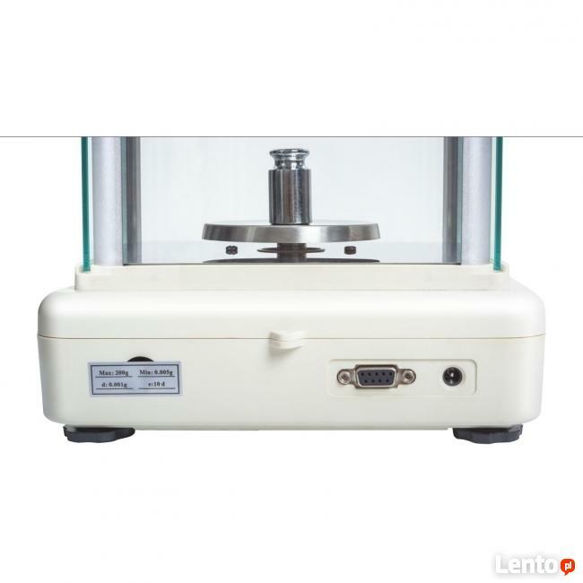 Waga aptekarska jubilerska 200g / 1mg precyzyjna
