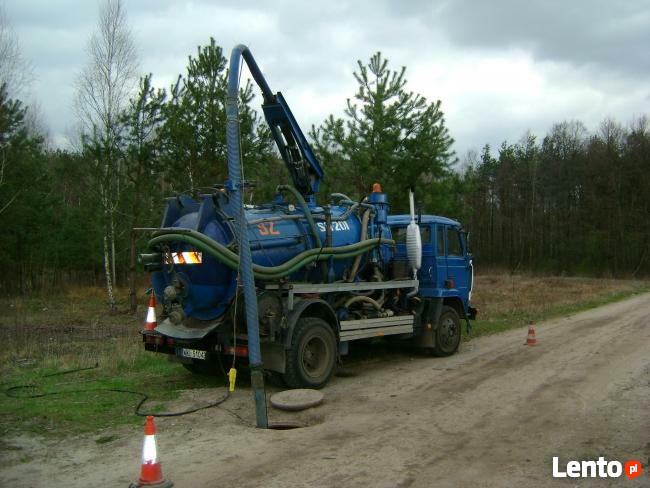 A.wywóz szamba i Udrażnianie rur ciśnieniowo