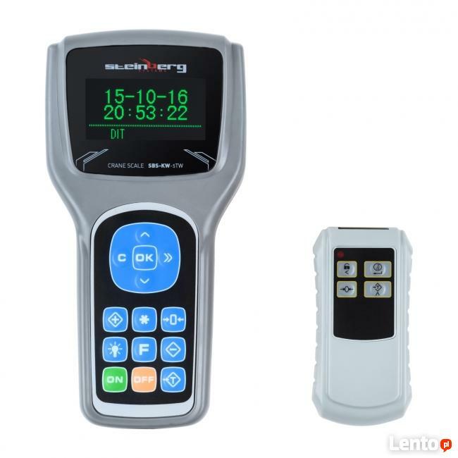 Waga magazynowa hakowa 5 ton 2 piloty