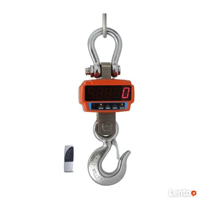 Waga magazynowa hakowa 5 ton 2 piloty