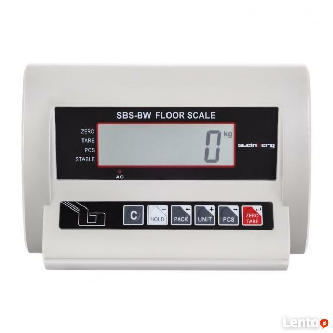 Przemysłowa waga platformowa 3 tony / 1 kg