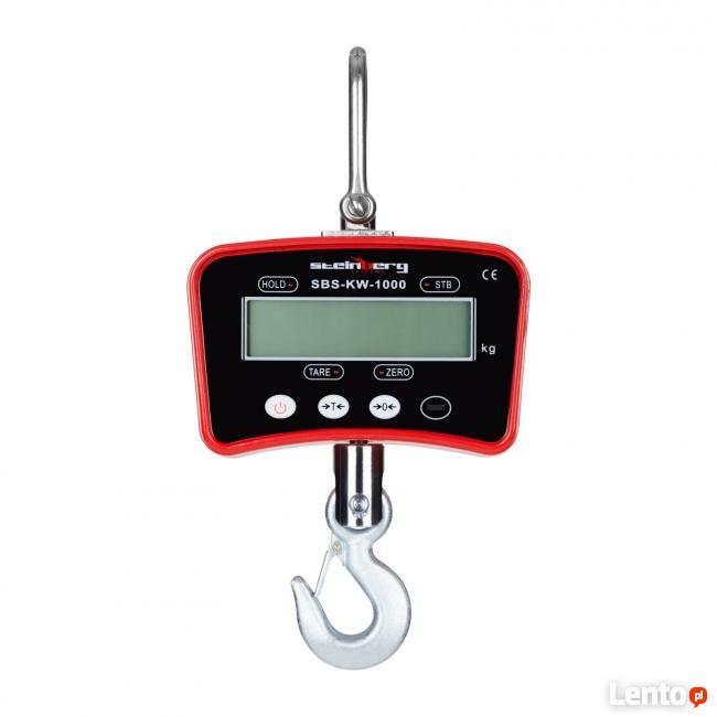 Waga hakowa 1 tona wisząca przemysłowa dźwigowa LCD