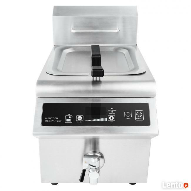 Frytownica na indukcję frytkownica indukcyjna kranik 10L