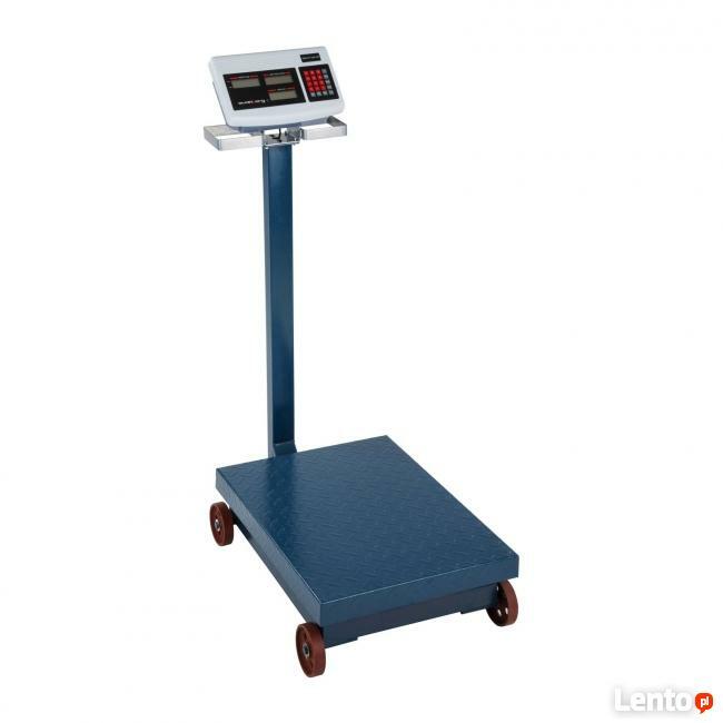 Waga magazynowa platformowa 600kg koła
