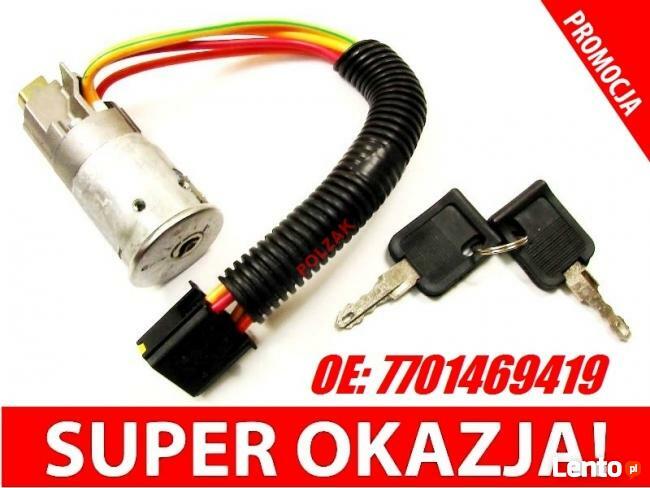 Stacyjka kostka zapłonowa wiązka klucze RENAULT MEGANE 95-