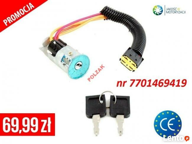 Stacyjka kostka zapłonowa wiązka klucze RENAULT MEGANE 95-