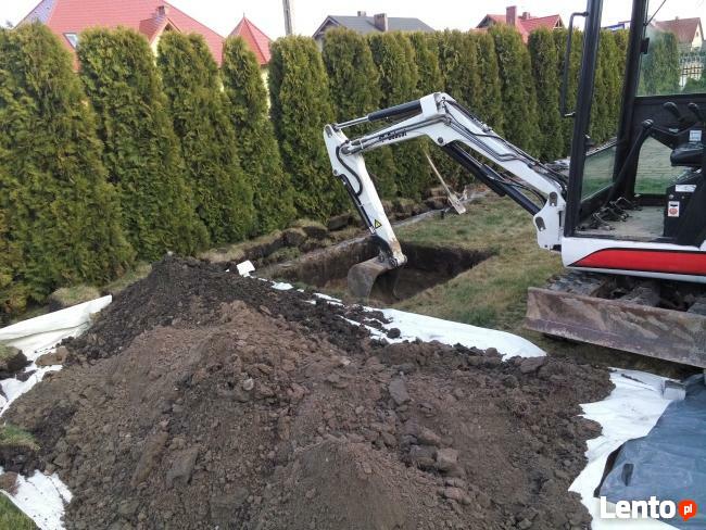 minikoparka Oława usługi mini koparka