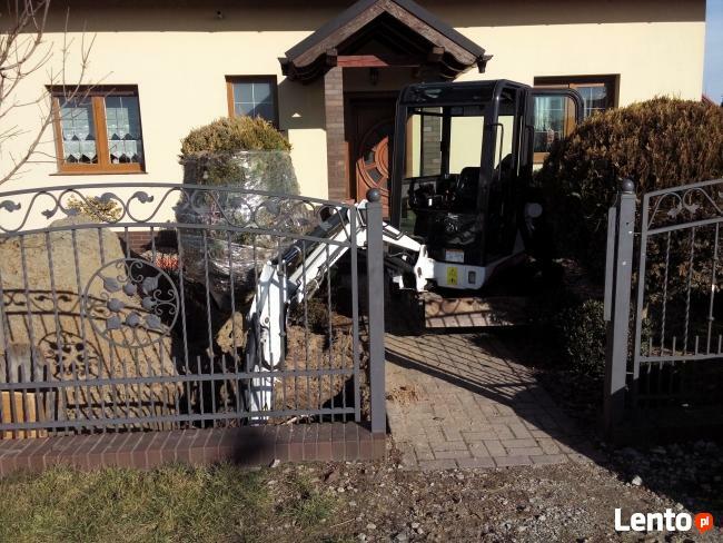 minikoparka Oława usługi mini koparka