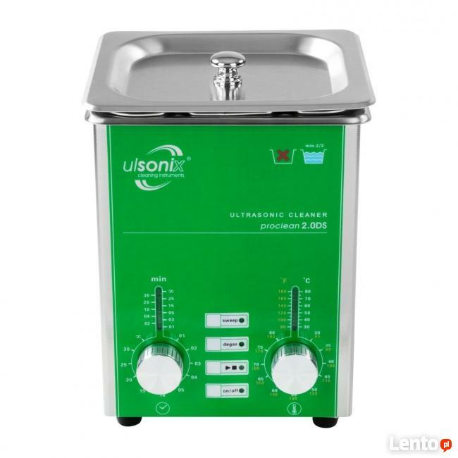 Myjka ultradźwiękowa odgazowanie sweep