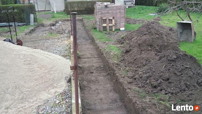 minikoparka Oława usługi mini koparka