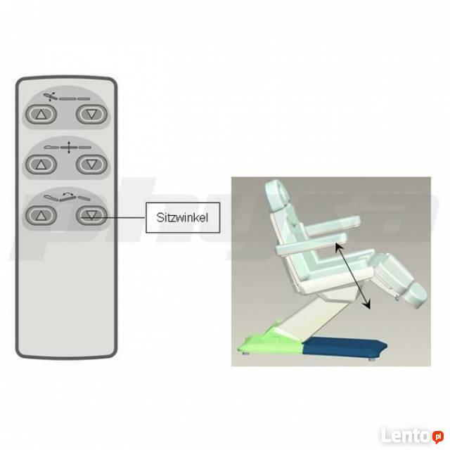 Elektryczny fotel kosmetyczny łóżko do zabiegów