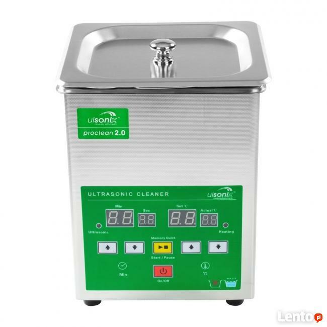 Profesjonalna myjka ultradżwiękowa 2 litry