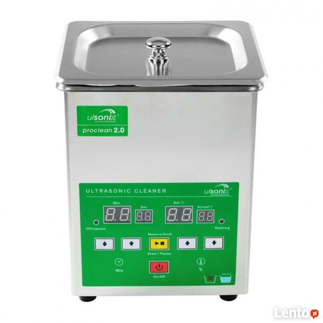 Profesjonalna myjka ultradżwiękowa 2 litry