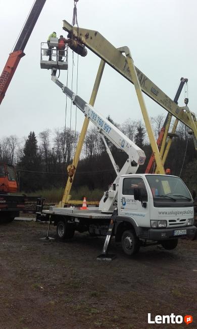 Mycie malowanie dachów i elewacji, wynajem podnośnika