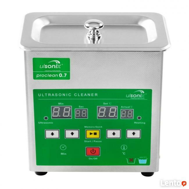 Profesjonalna myjka ultradźwiękowa oczyszczacz 0,7 litra