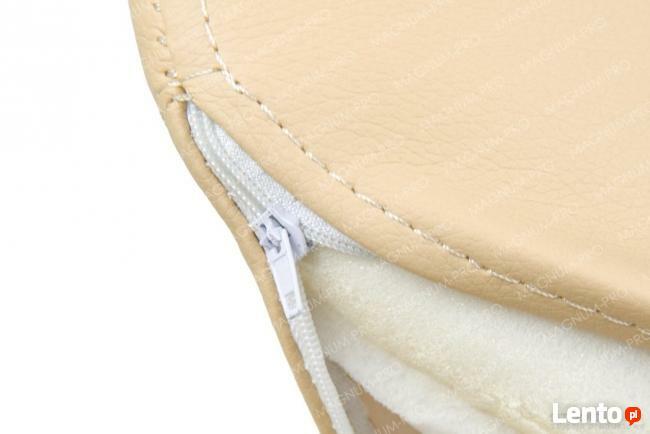 Krzesło siodłowe regulowane obrotowe beżowe kosmetyczne