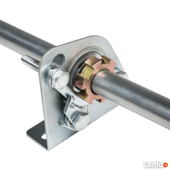 Brama garażowa segmentowa 3m woodgrain z napędem 2 piloty