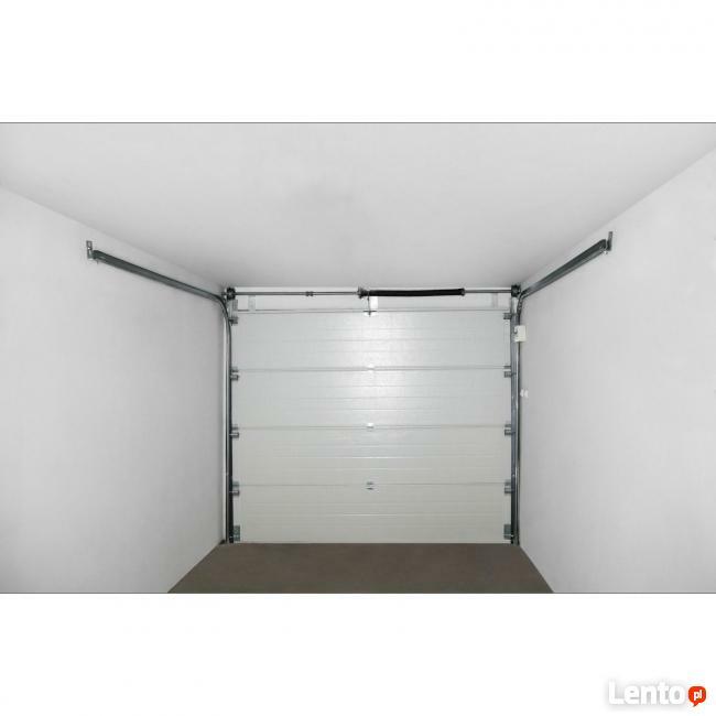 Segmentowa brama garażowa 2,5m woodgrain