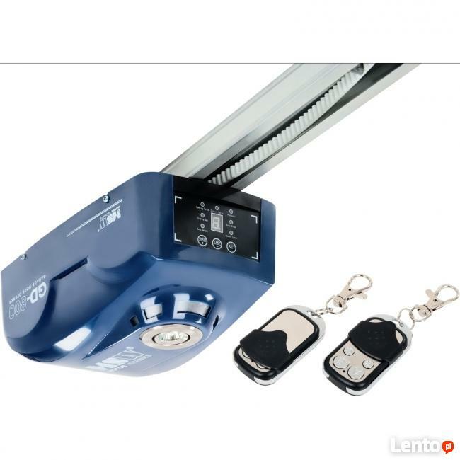 Brama garażowa segmentowa 3m woodgrain z napędem 2 piloty