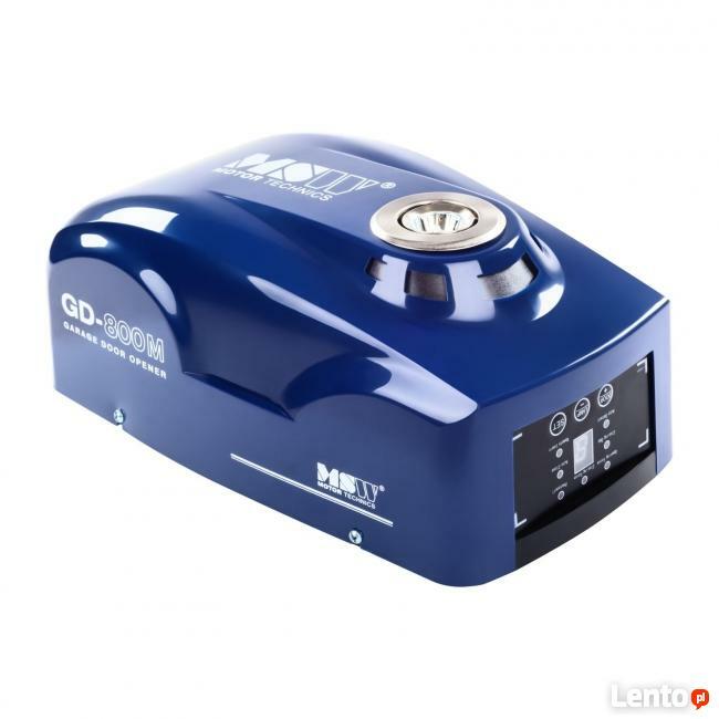 Napęd do bramy garażowej 250W 2 piloty oświetlenie