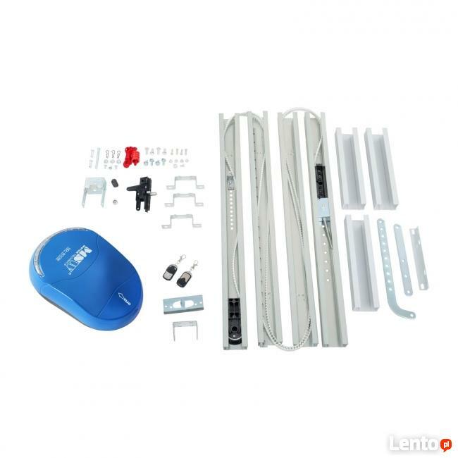 Napęd do bram garażowych 2 piloty oświetlenie LED