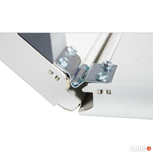 Segmentowa brama garażowa 2,5m woodgrain