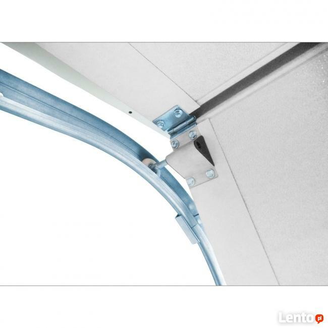 Brama garażowa segmentowa 3m woodgrain z napędem 2 piloty