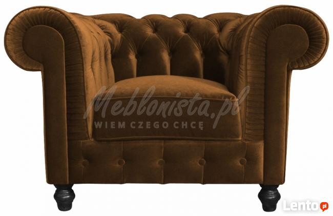 Fotel Chesterfield Lady Rem dla kibica