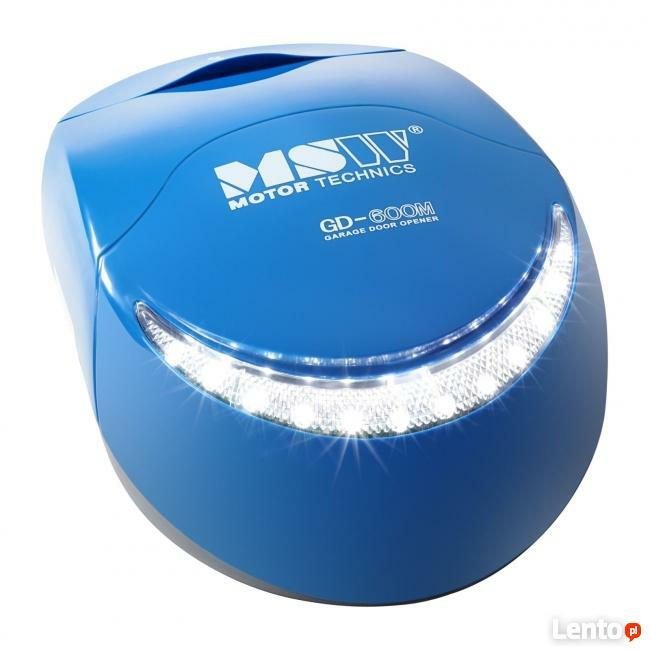 Segmentowa brama garażowa wraz z napędem 2,5m 2 piloty LED